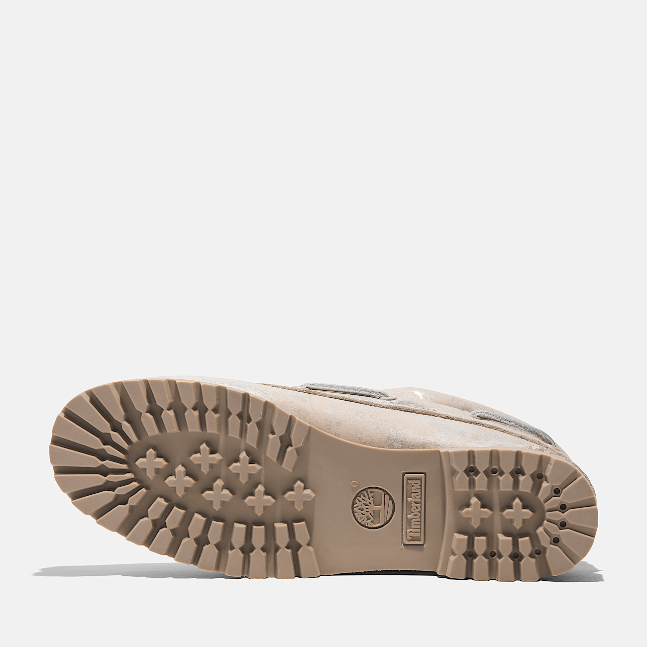 Noreen 3 Eye Lug Handsewn Boat Shoe for Women in Grey