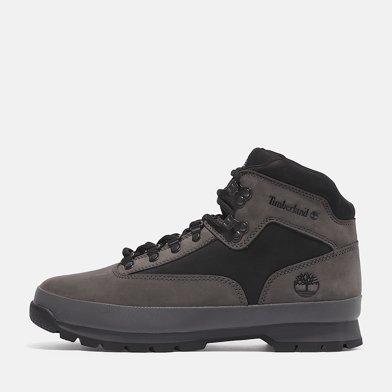 Bottine de randonnee Euro en cuir pour homme en gris