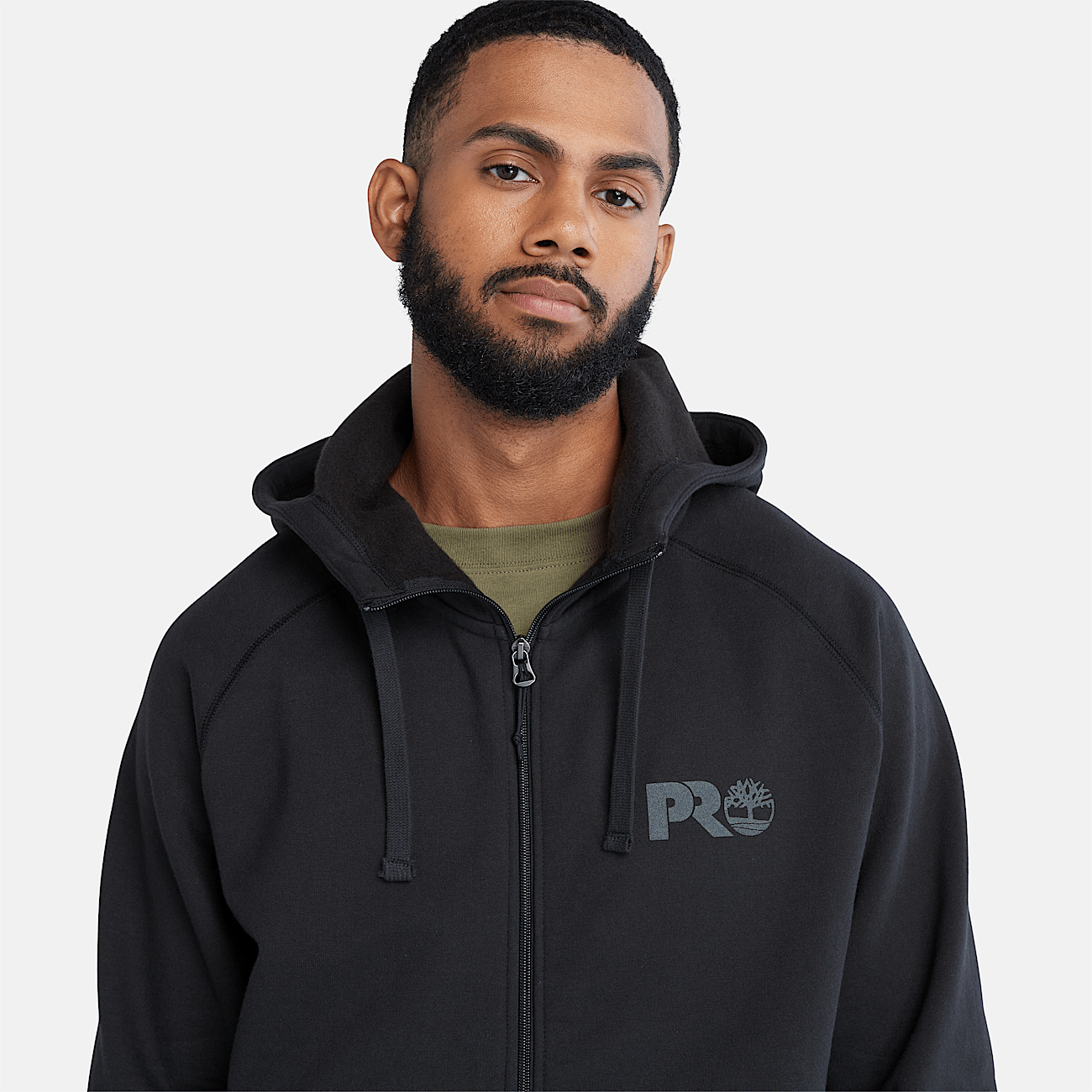 Felpa con Cappuccio Timberland PRO Hood Honcho Sport da Uomo in colore nero