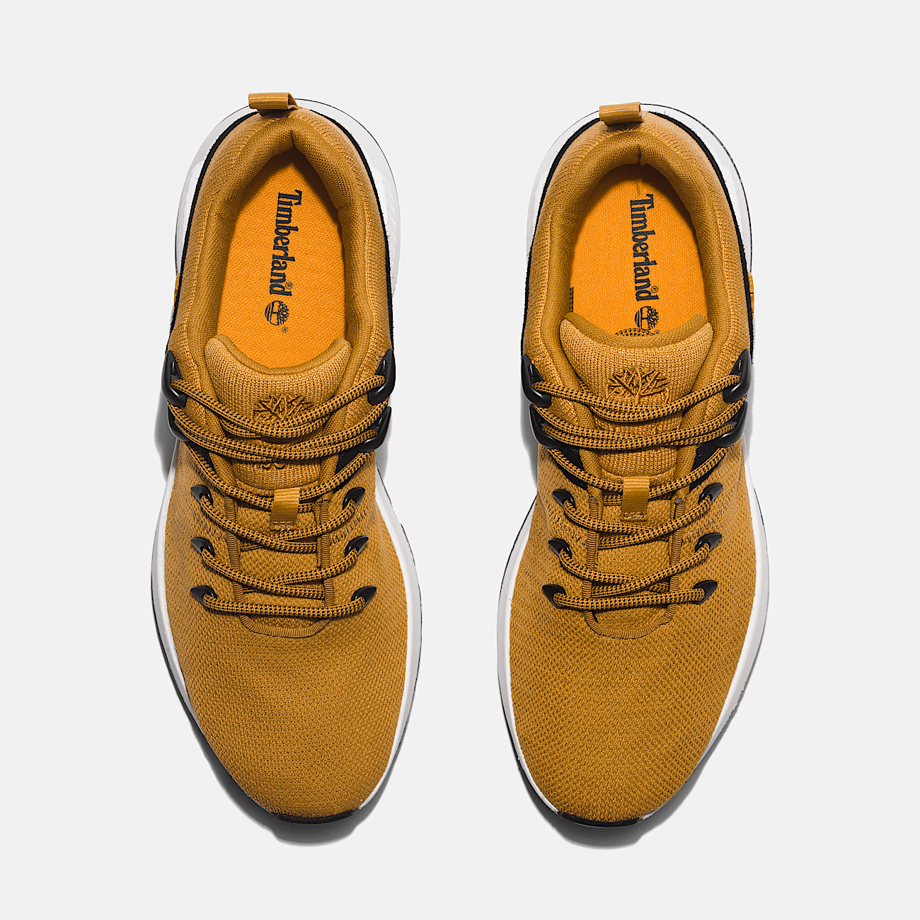 Seneca Bay Mid Lace-Up Trainer for Junior in Yellow
