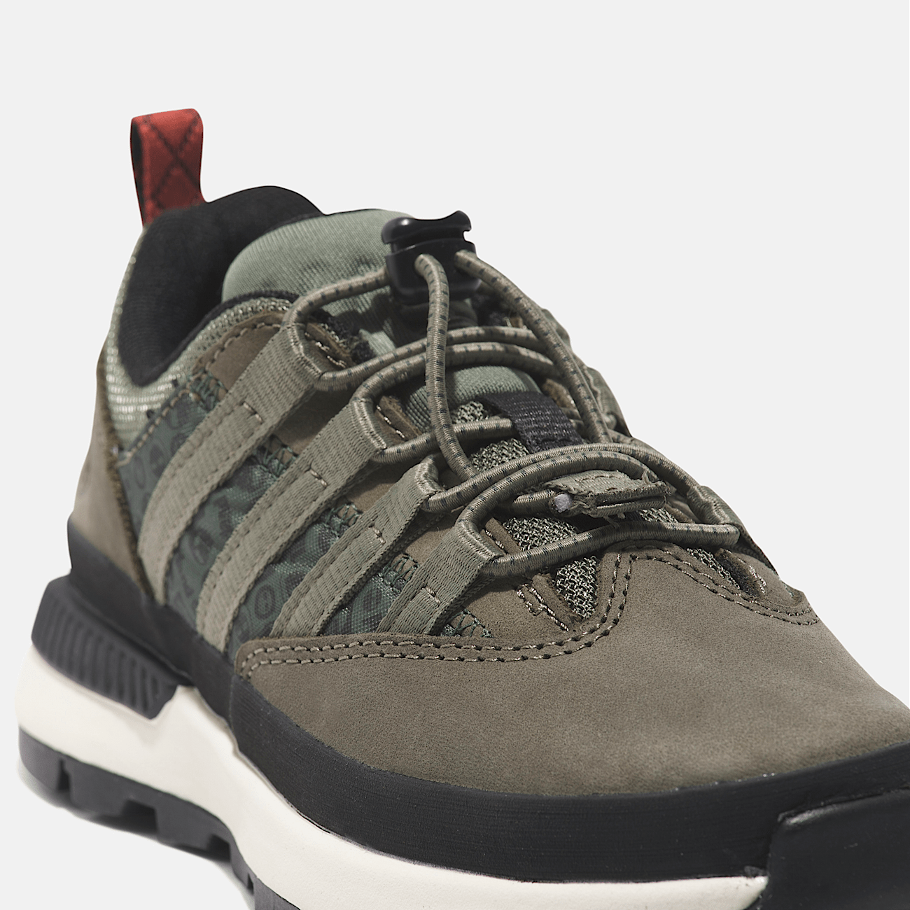 Euro Trekker Low Bungee Trainer for Youth in Dark Green