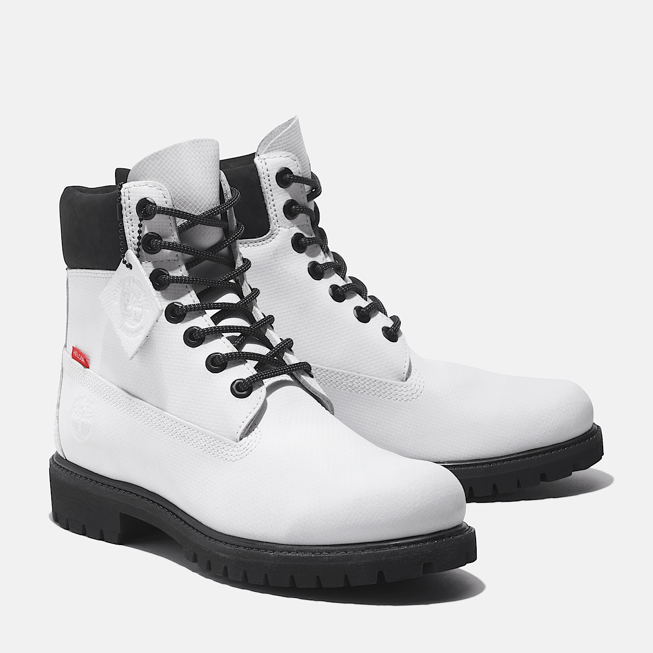 Helcor 6 inch Boot Timberland Premium pour homme en blanc