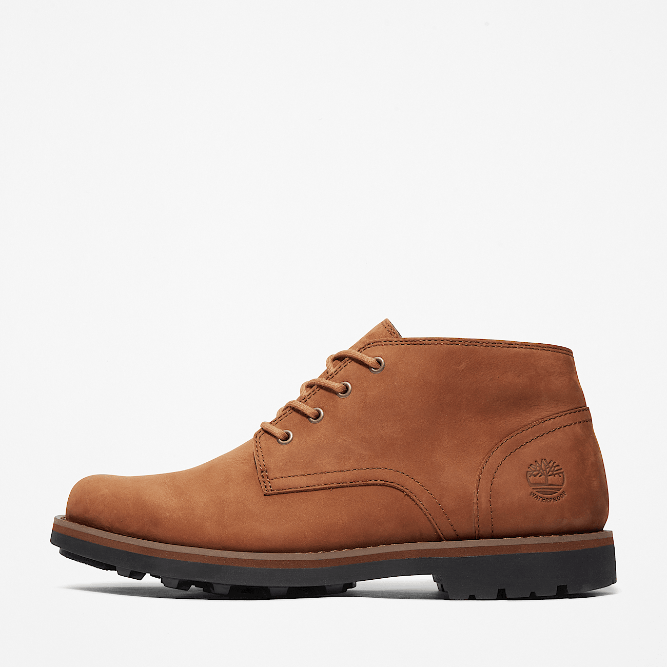 Alden Brook Mid Lace Up Waterproof Chukka Boot for Men in Orange