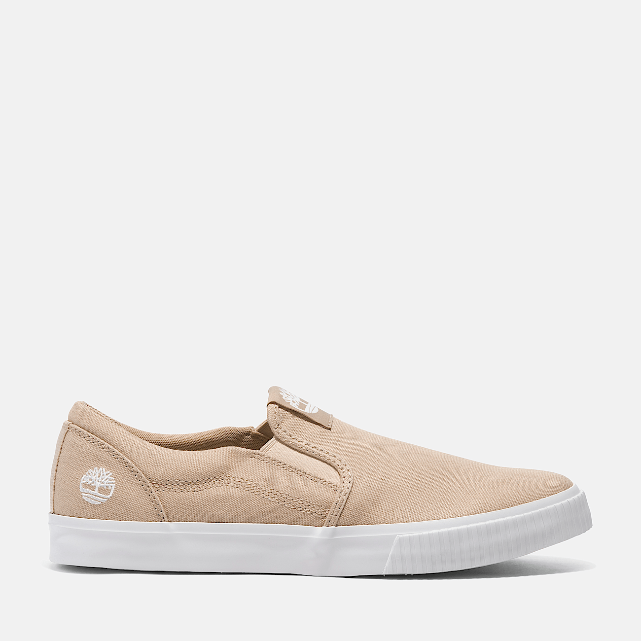 Mylo Bay Low Slip on Trainer for Men in Beige