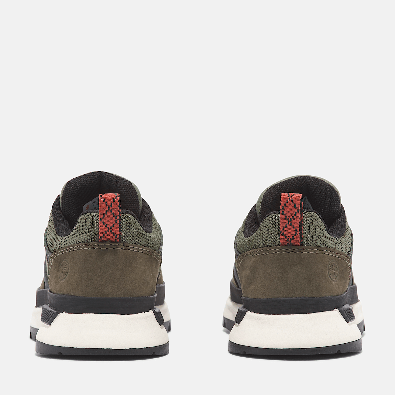 Euro Trekker Low Bungee Sneaker voor peuters en kleuters in donkergroen