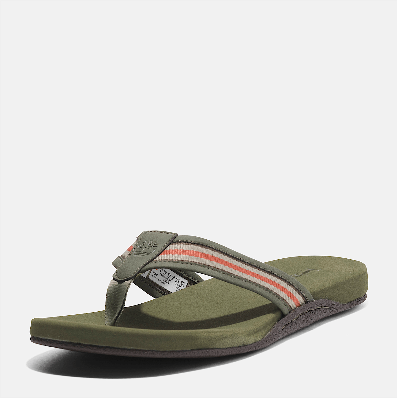 Tong Seaton Bay pour homme en vert