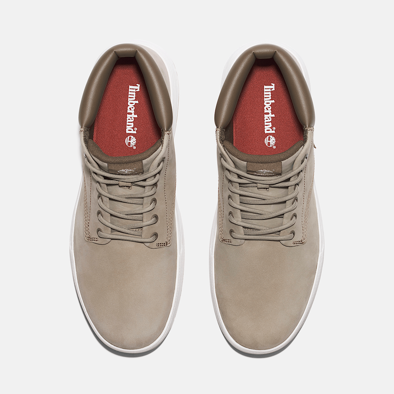 Maple Grove Leather Chukka for Men in Light Grey