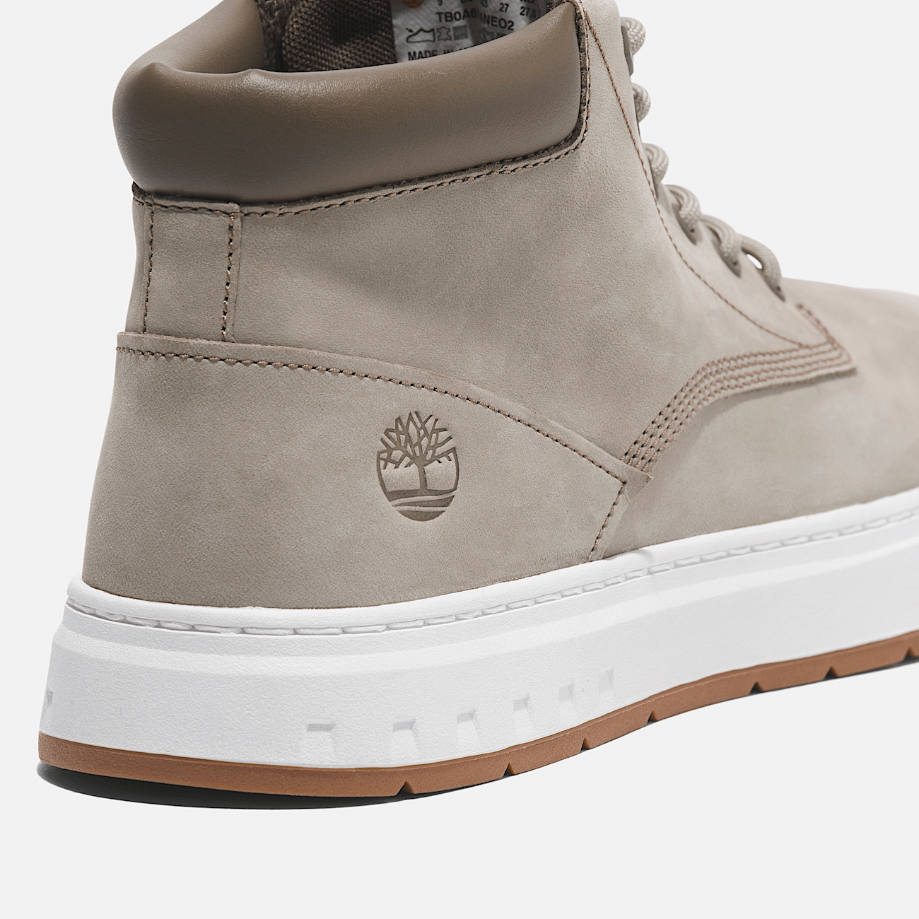 Maple Grove Leather Chukka for Men in Light Grey