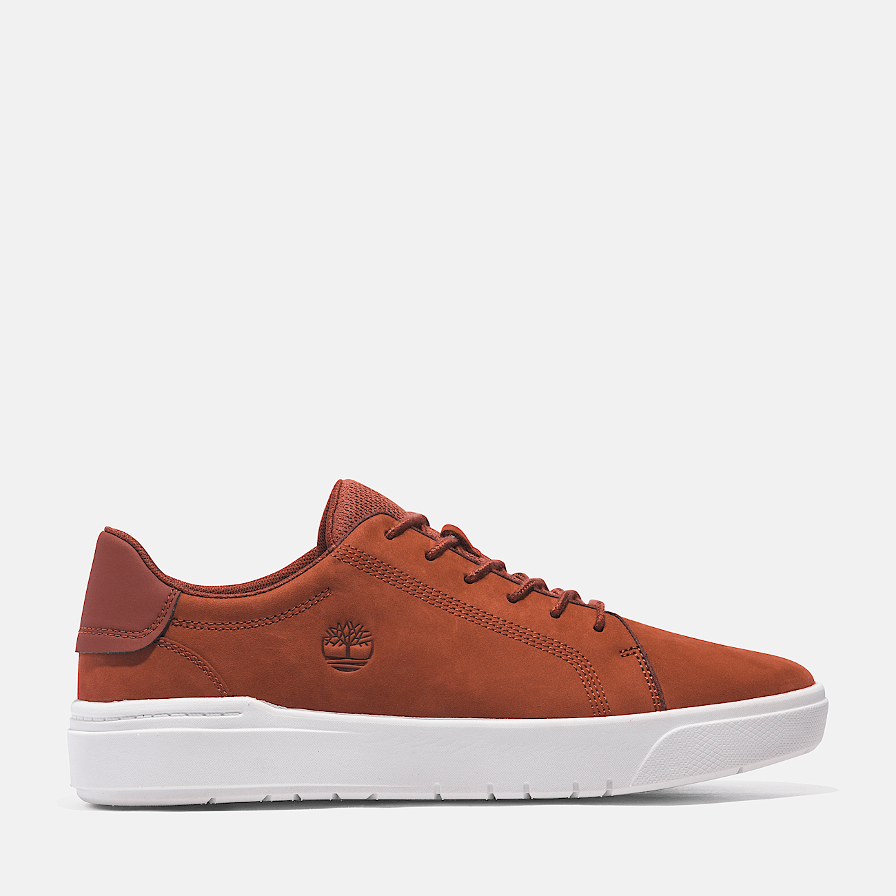 Basket basse Seneca Bay pour homme en rouge