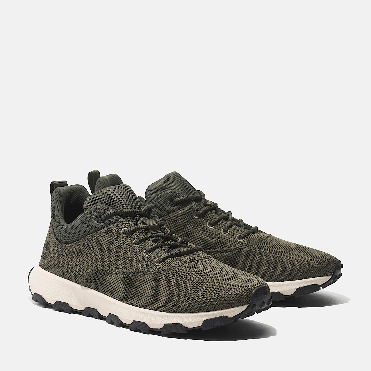 Mens green trainers top
