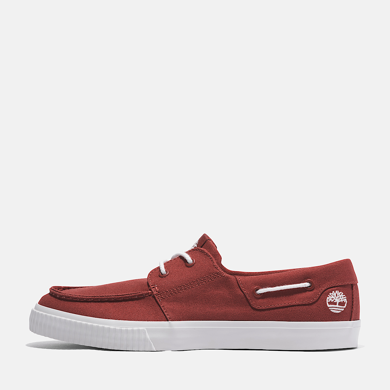 Lace Up Low Trainer For Men in Red