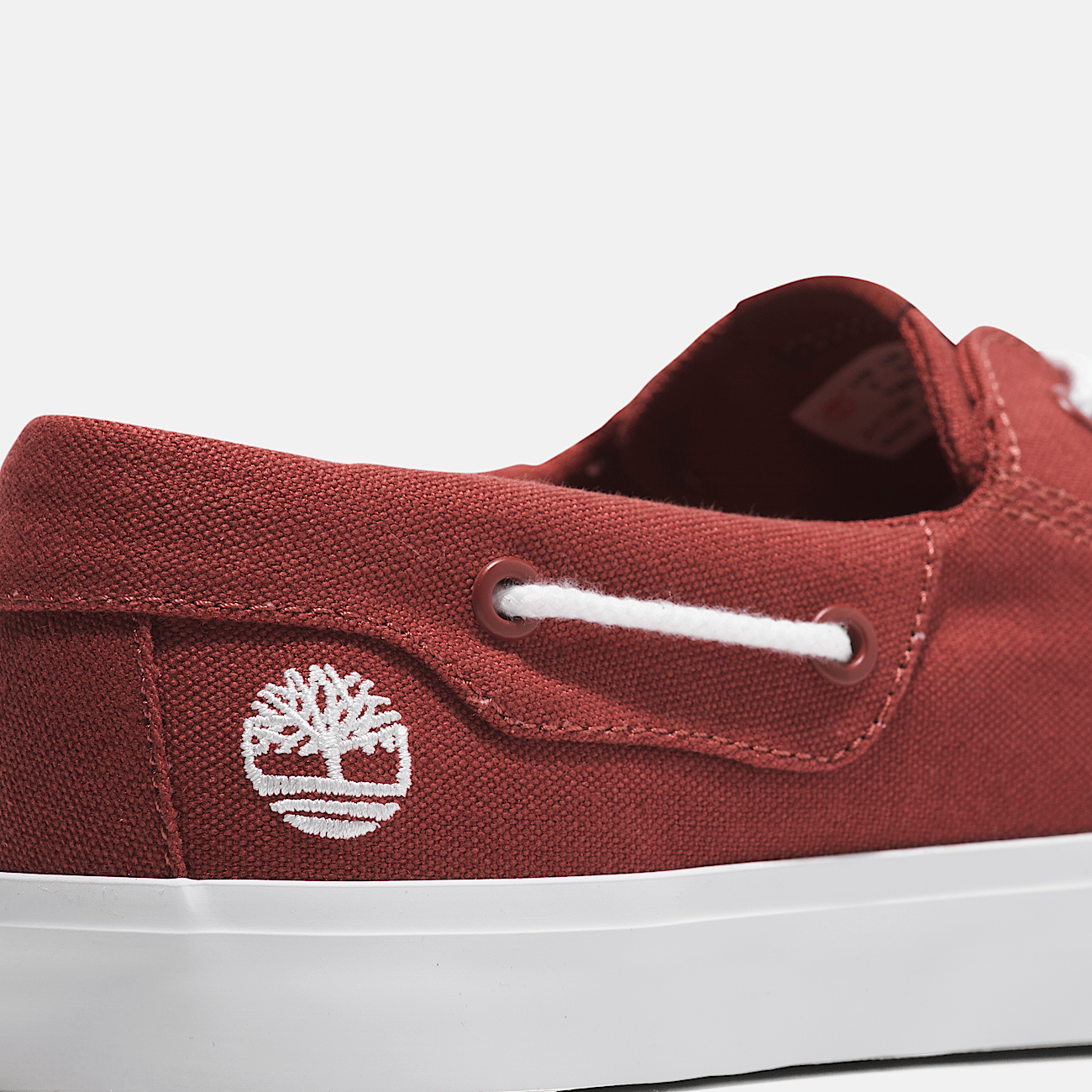 Lace Up Low Trainer For Men in Red