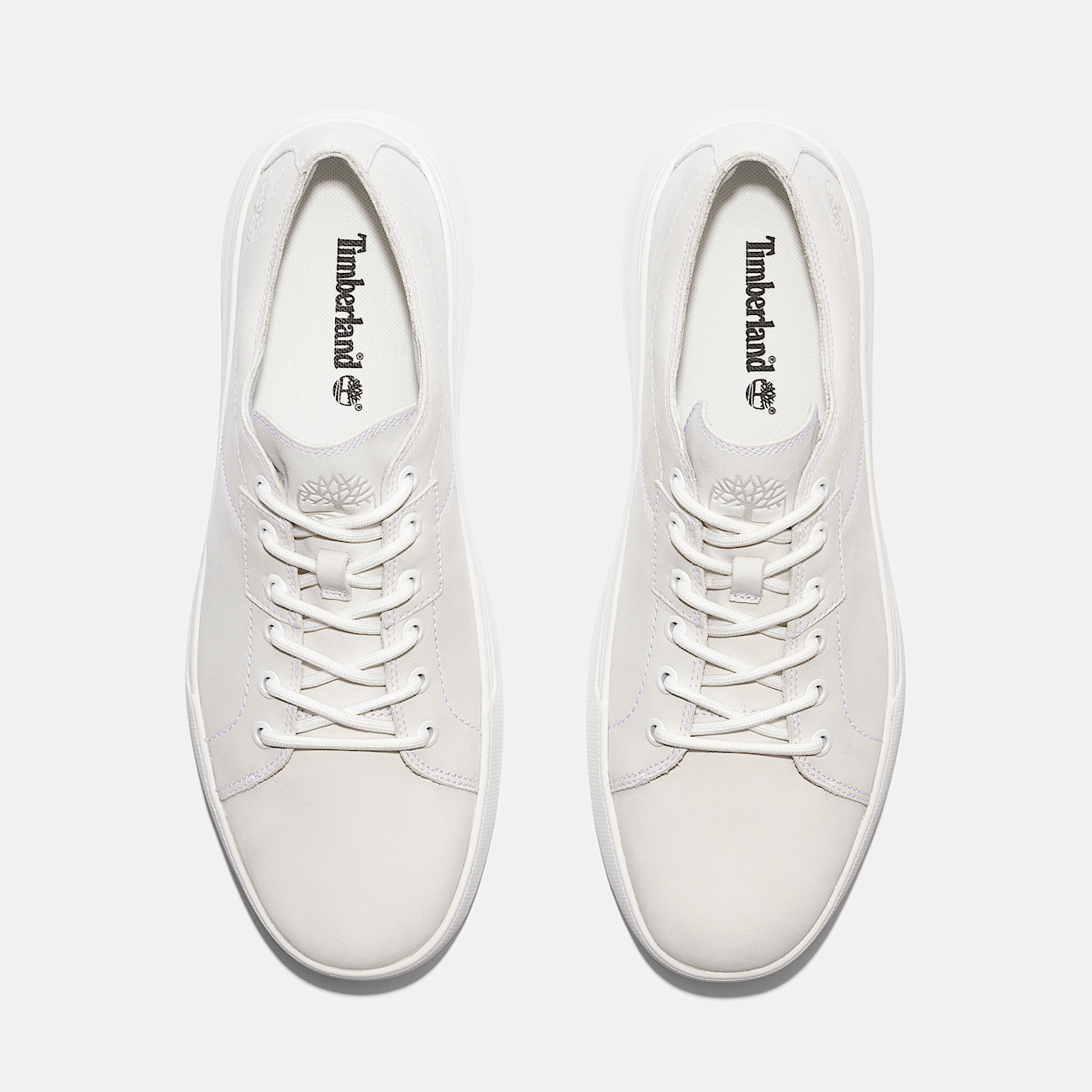 Timberland white trainers sale