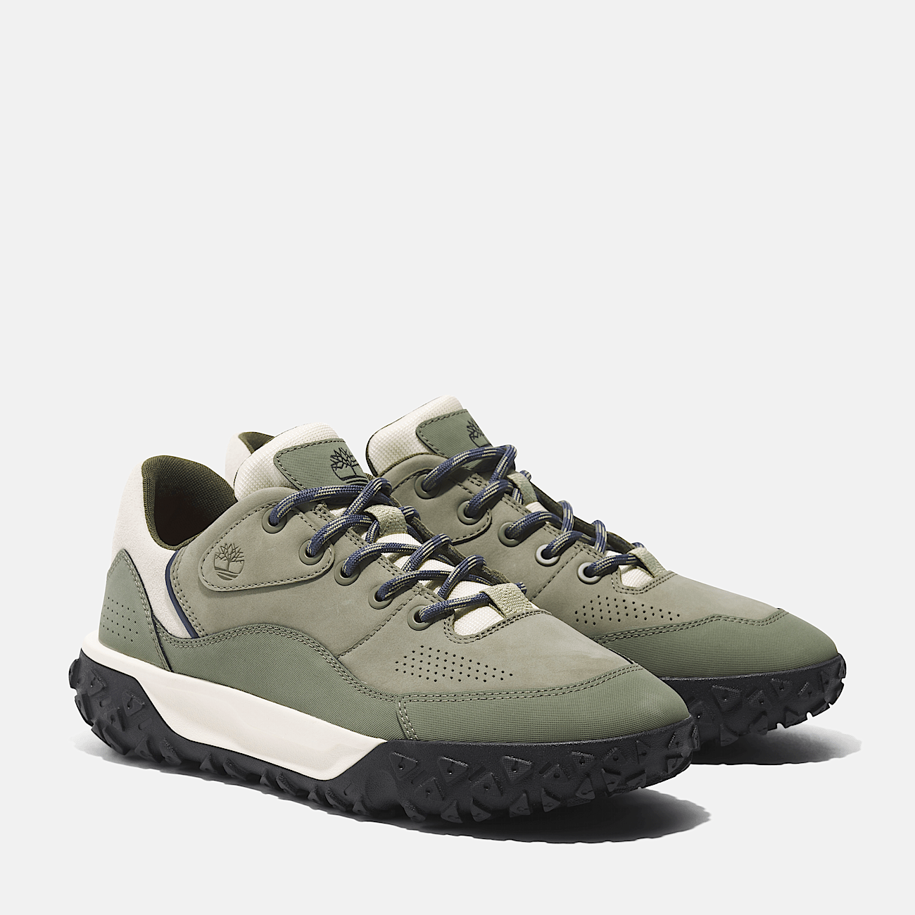 GreenStride Motion 6 Low Trainer for Men in Green