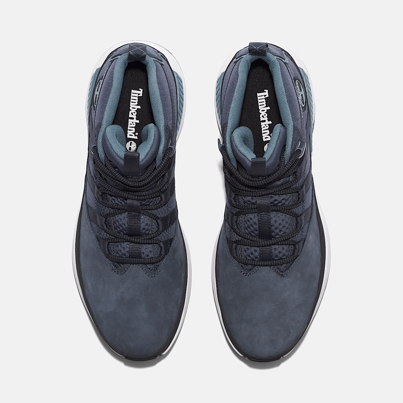 Baskets a lacets Euro Trekker pour homme en bleu marine