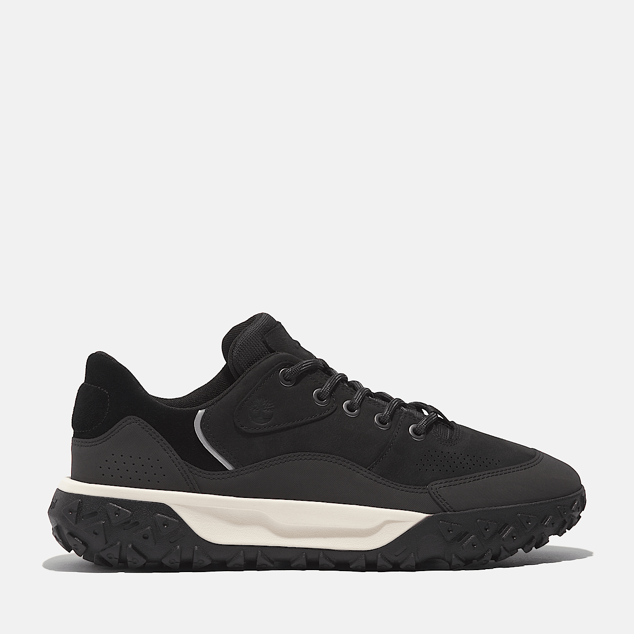 GreenStride Motion 6 Low Trainer for Men in Black