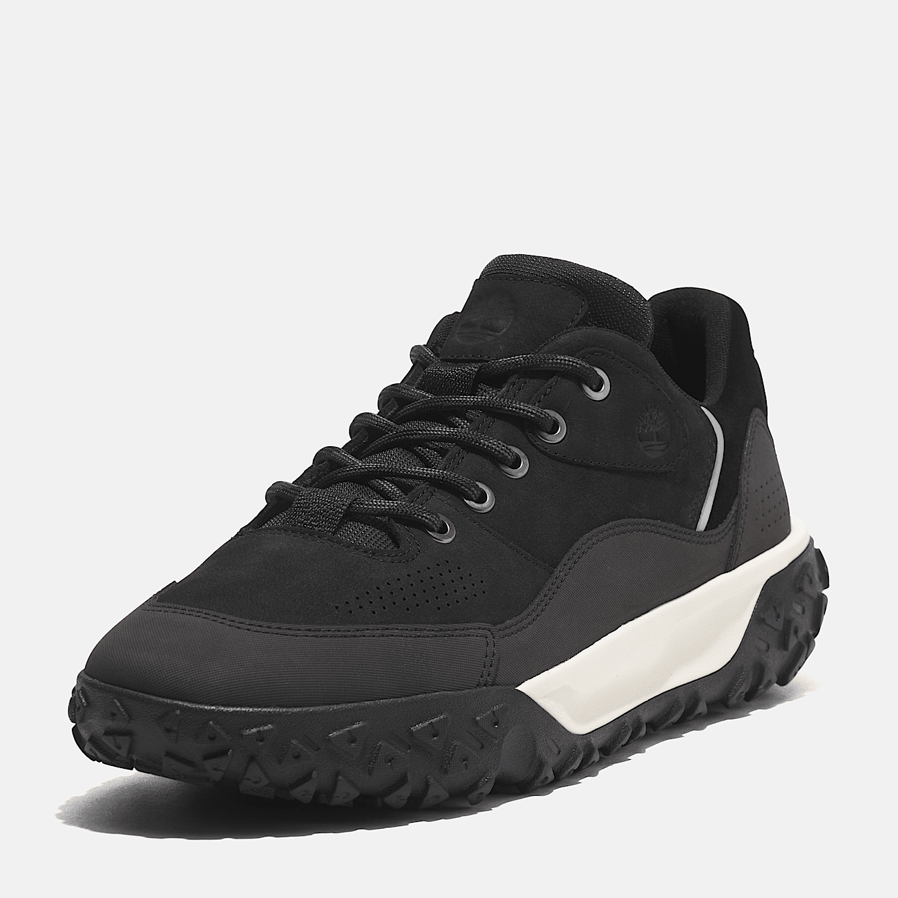 Timberland black trainers sales
