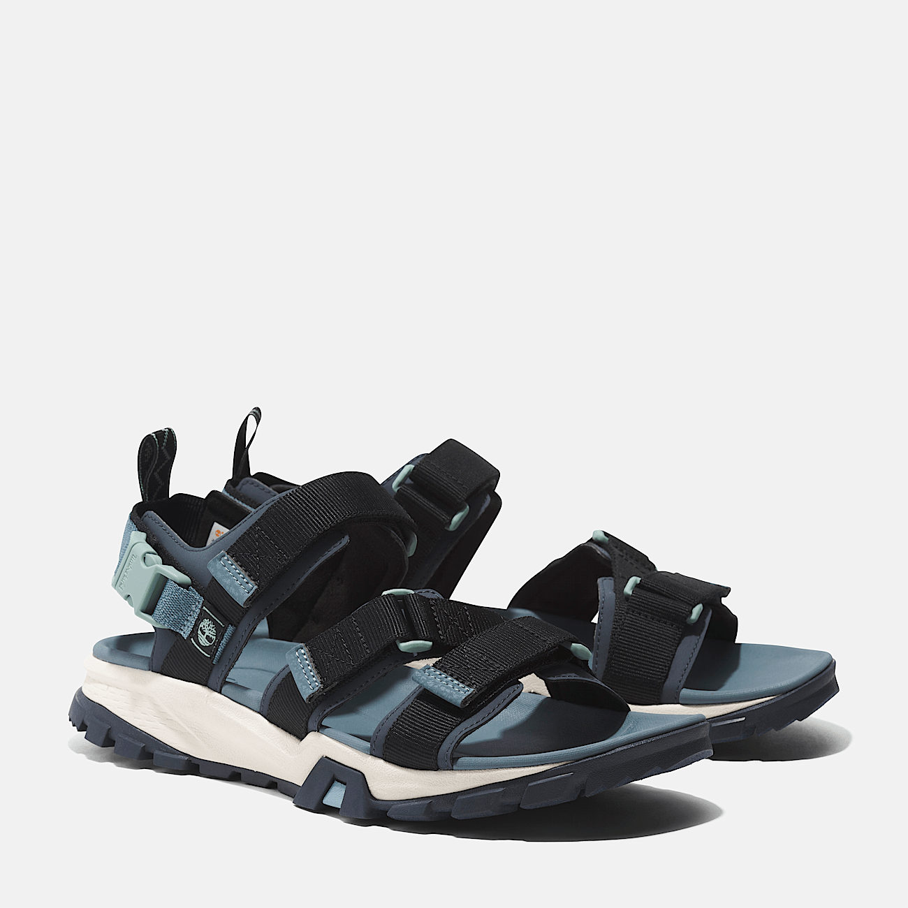 Blue color sandals store