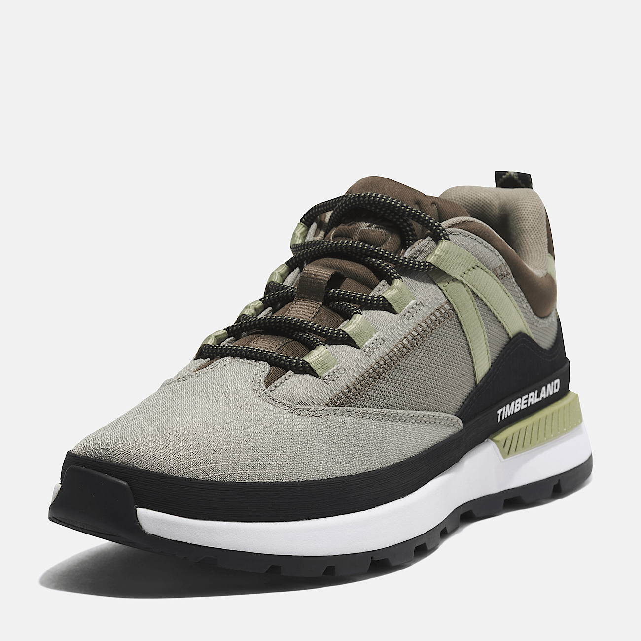 Basket basse a lacets Euro Trekker pour homme en Beige fonce