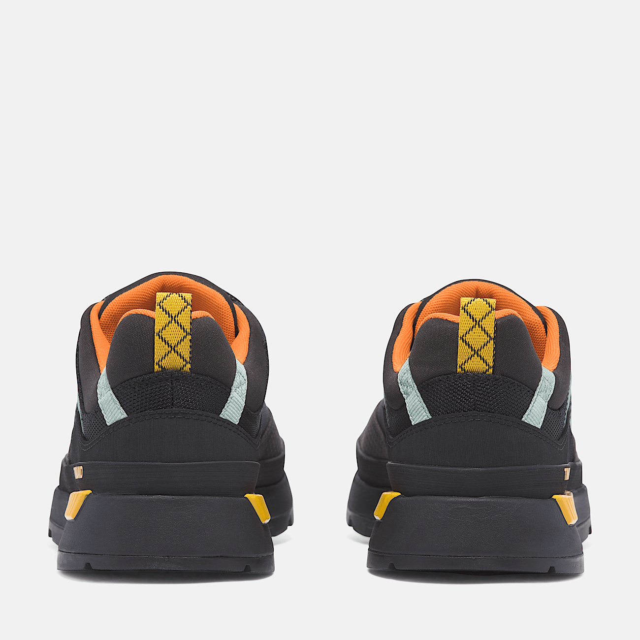 Black and yellow mens sneakers online