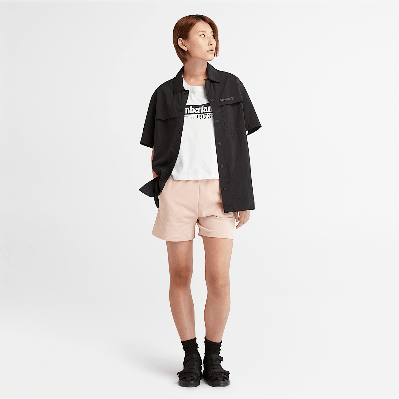 Sweatshorts for Women in Light Pink
