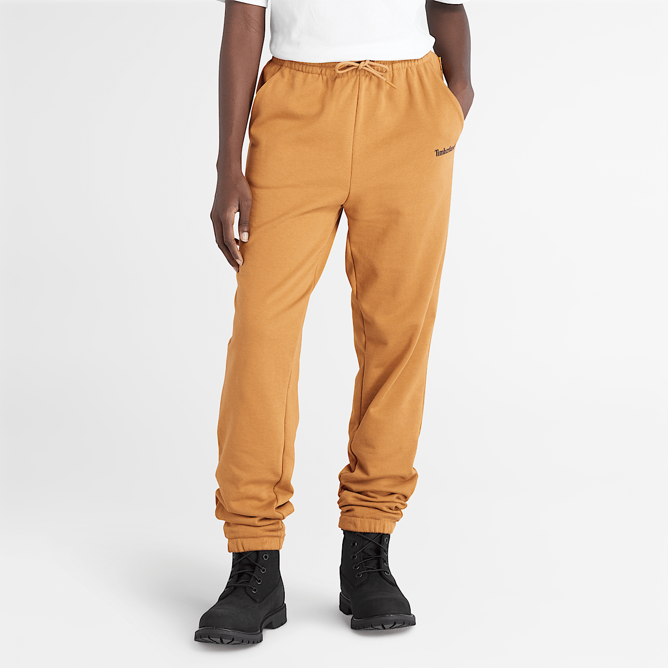 Logo Sweatpants for Women in Orange