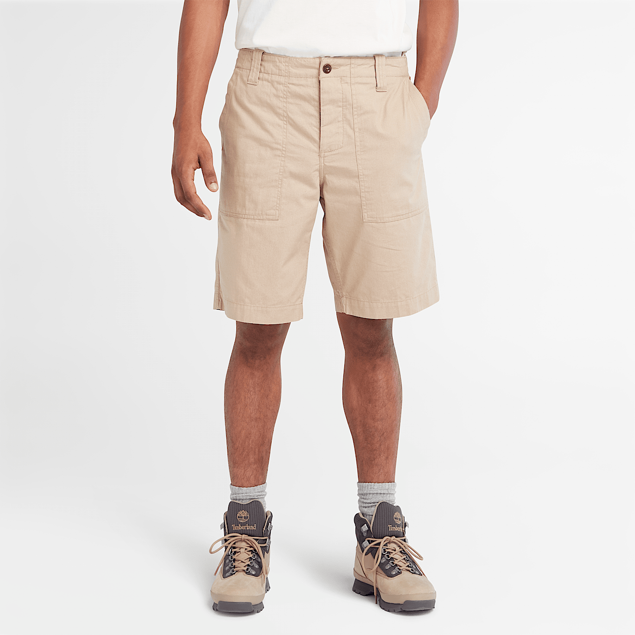 Short Fatigue pour homme en beige