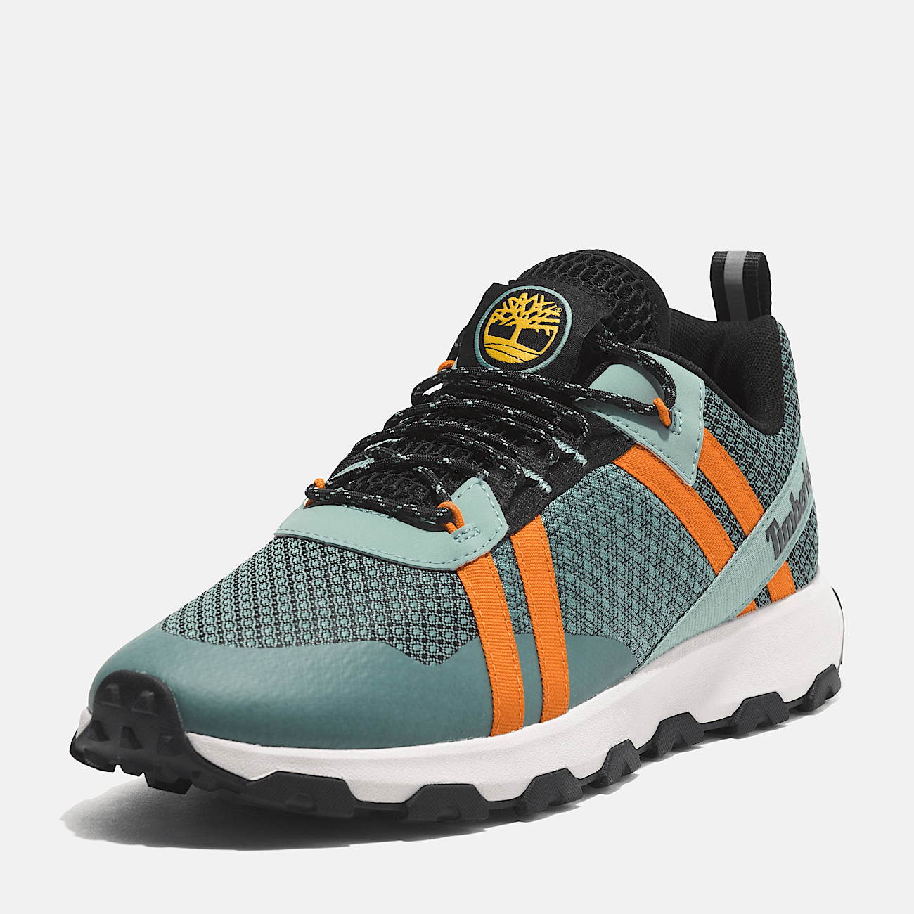 Sneaker Bassa Stringata Winsor Trail da Uomo in verde chiaro