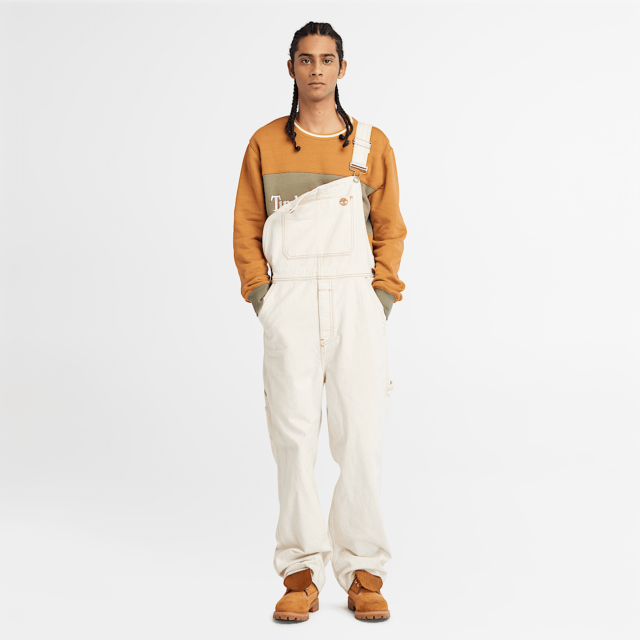 Salopette homme beige on sale