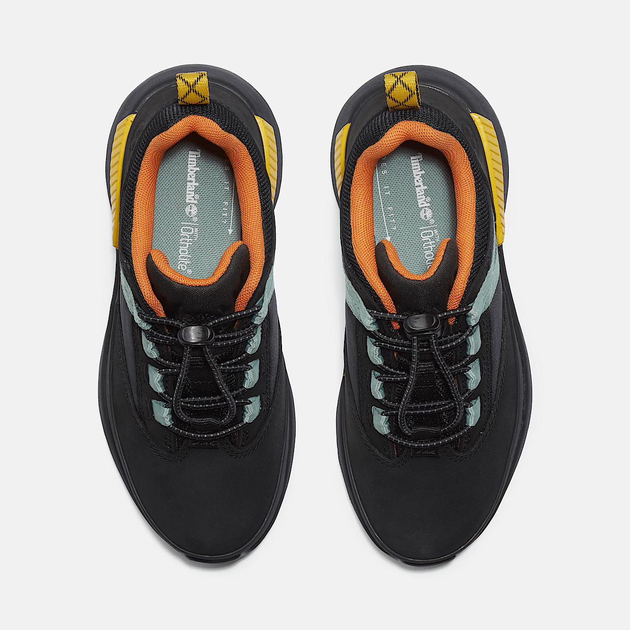 Euro Trekker Lage Sneaker voor kids in zwart