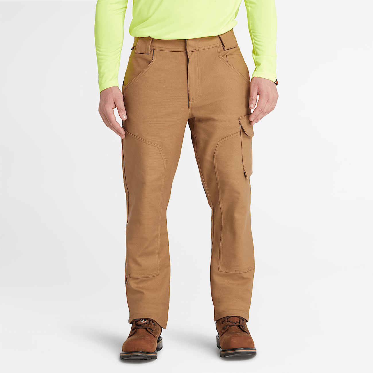 Pantaloni Timberland PRO Morphix Double front Utility da Uomo in giallo