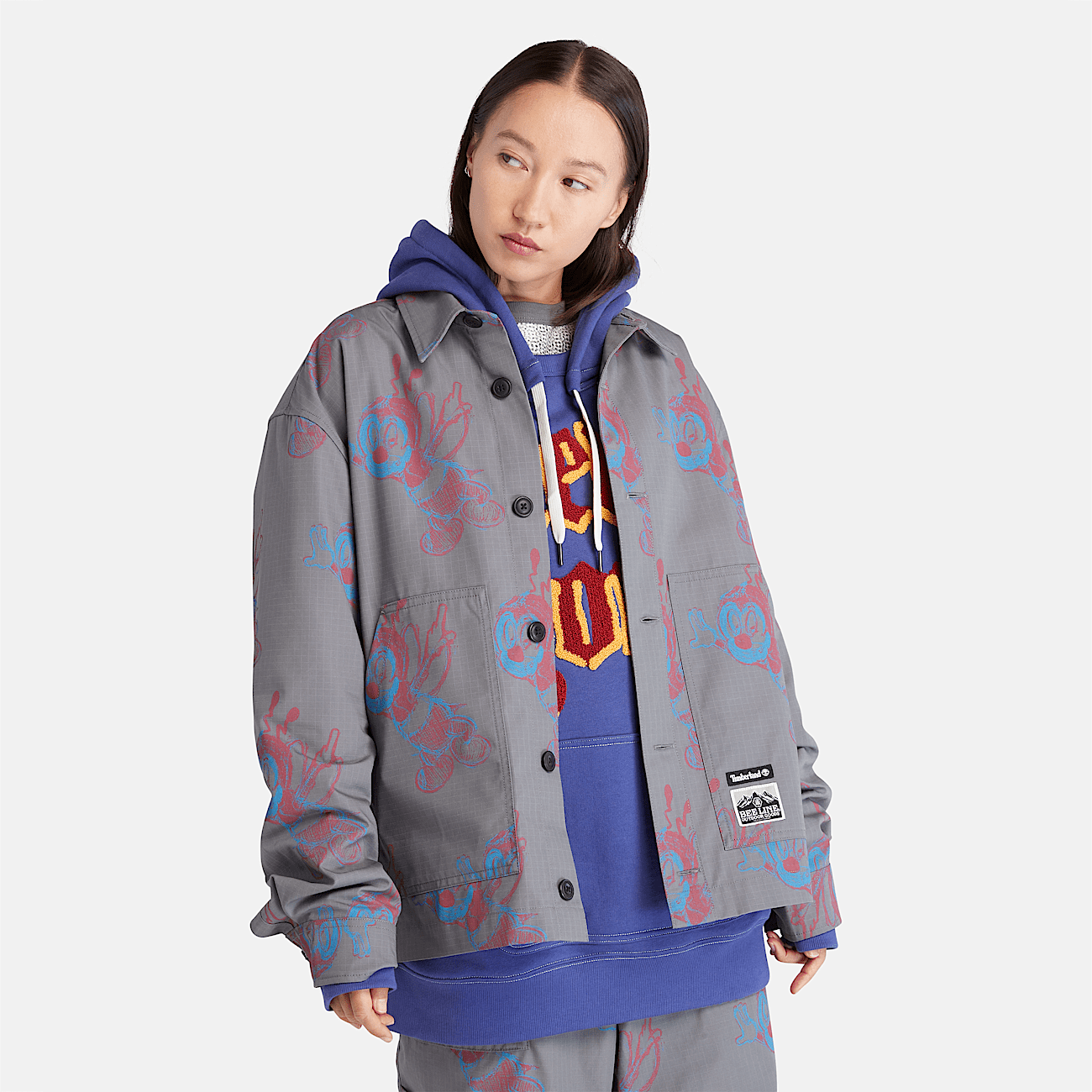 Timberland grey jacket outlet