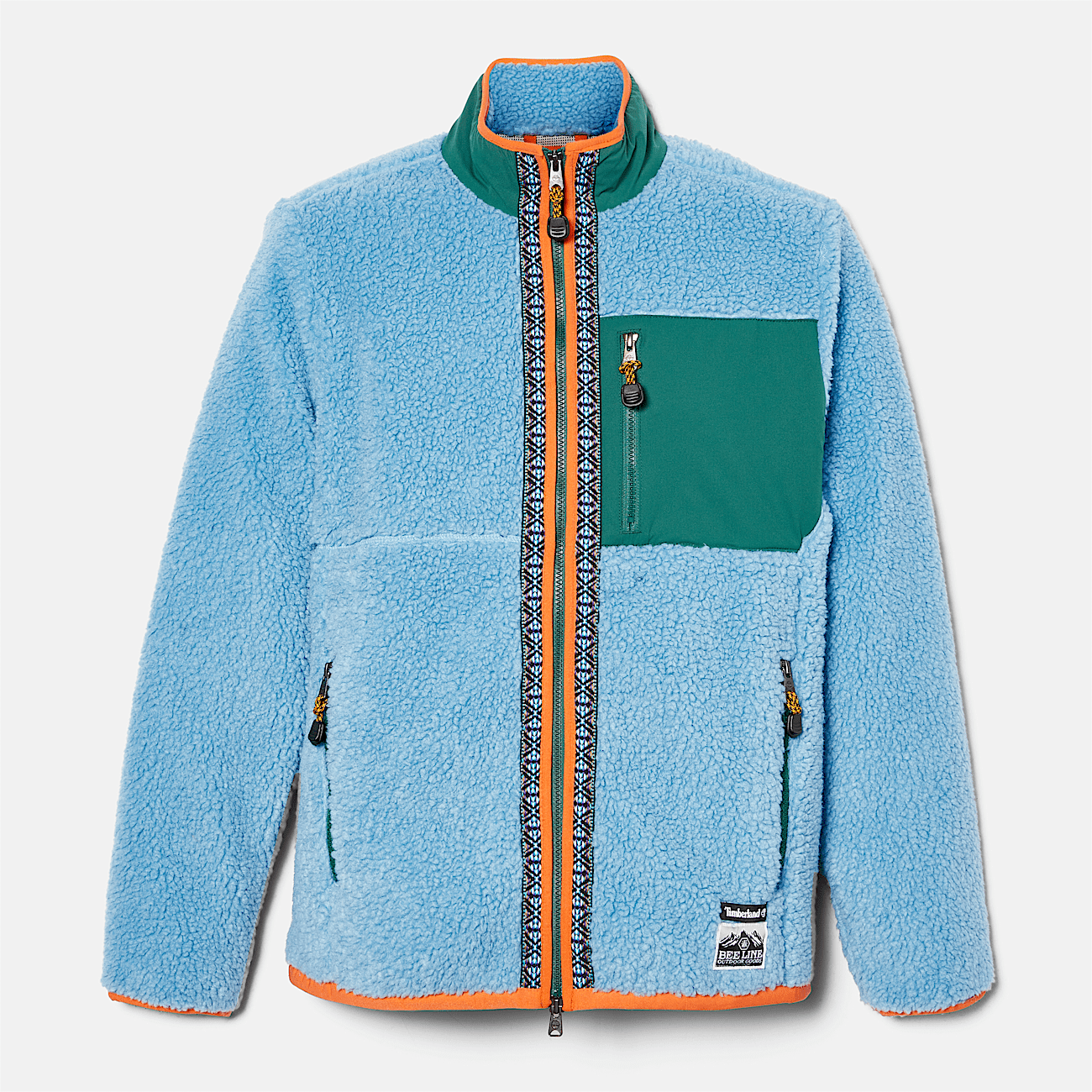 All Gender Bee Line x Timberland Fleece Jacket in Blue