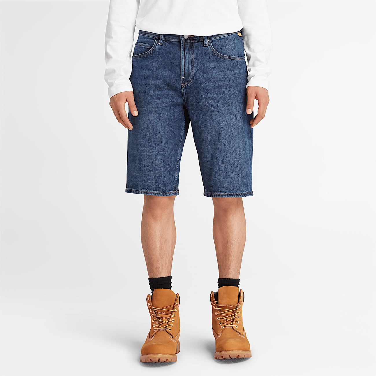 Denim Shorts for Men in Blue