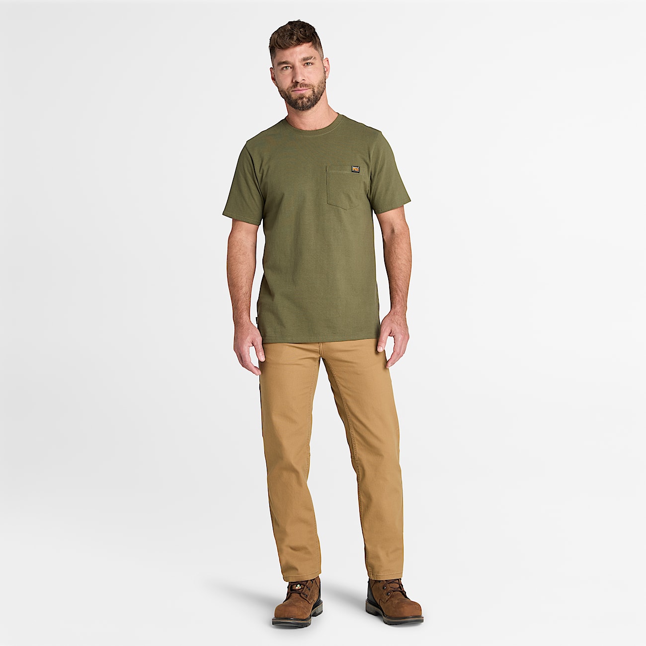 Timberland Verde Cotton Men Shirt main image 1