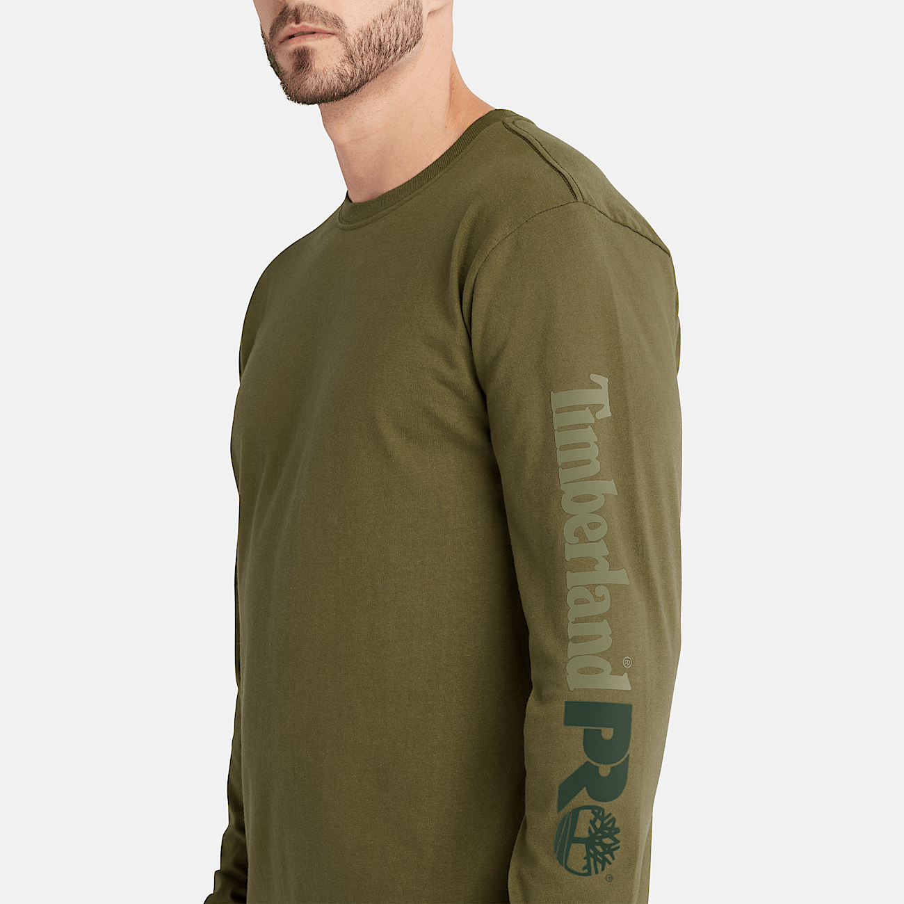 Timberland PRO Core LS T Shirt for Men in Green