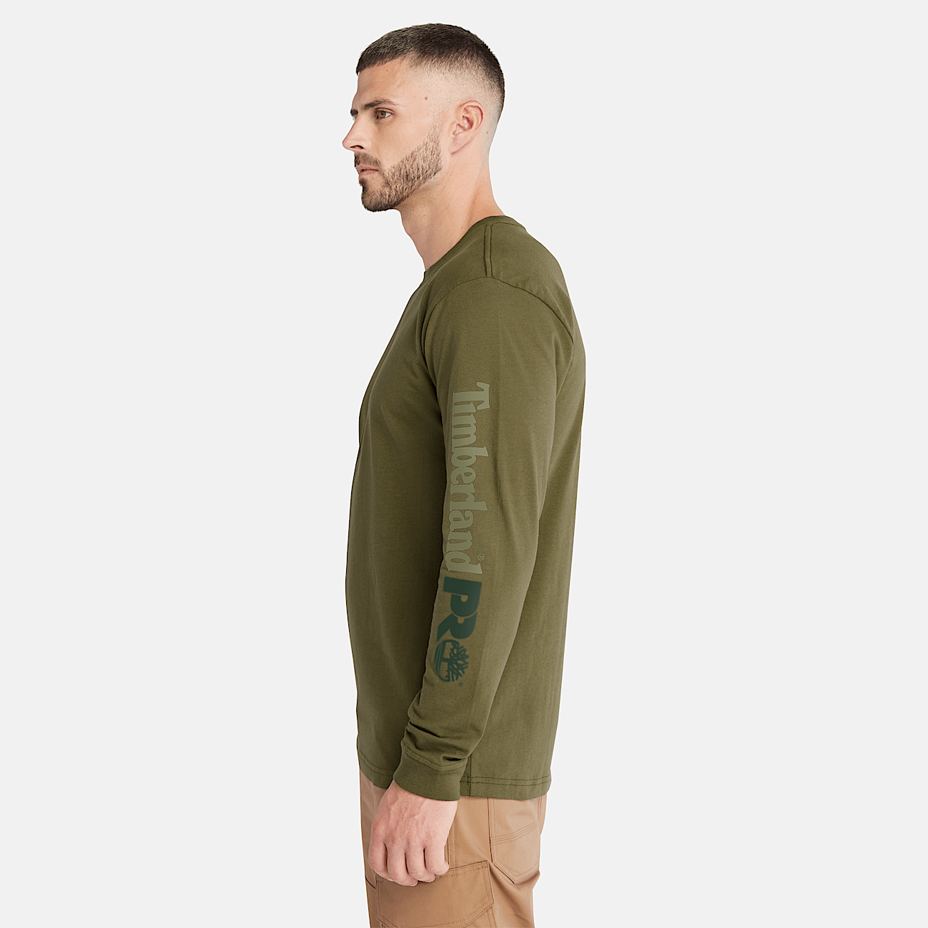 Timberland PRO Core LS T Shirt for Men in Green