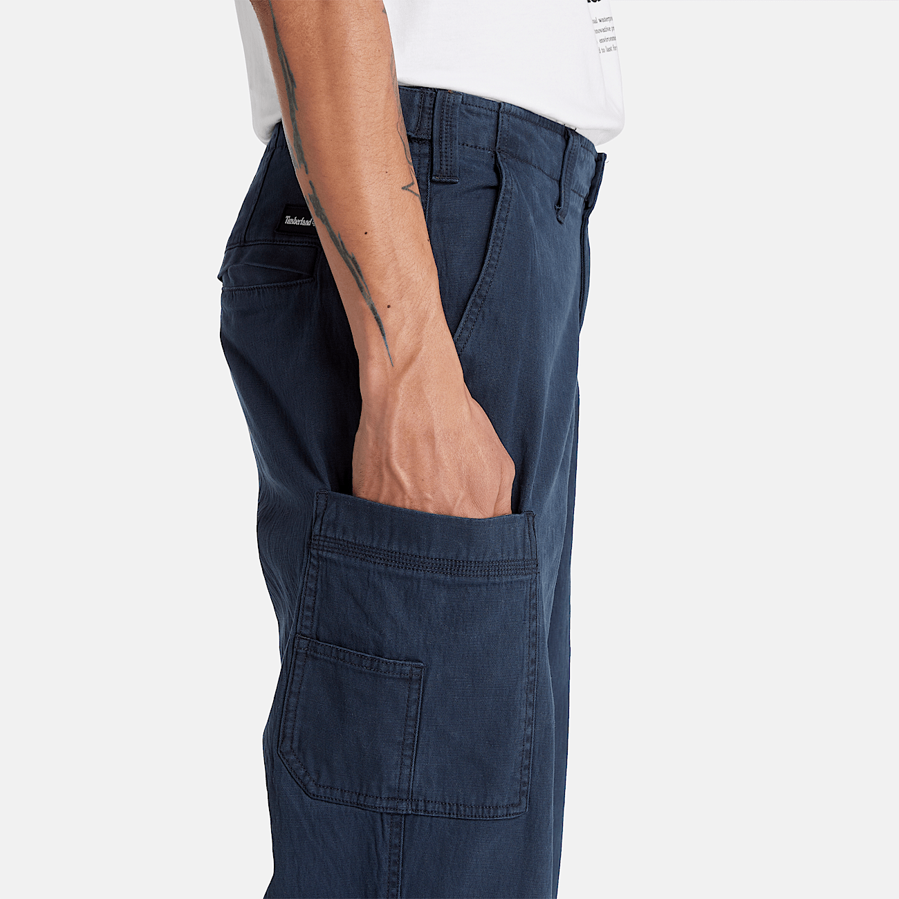 Pantalon cargo Brookline pour homme en bleu marine