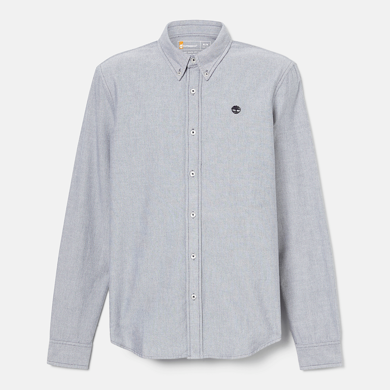 Long sleeved Oxford Shirt for Men in Blue