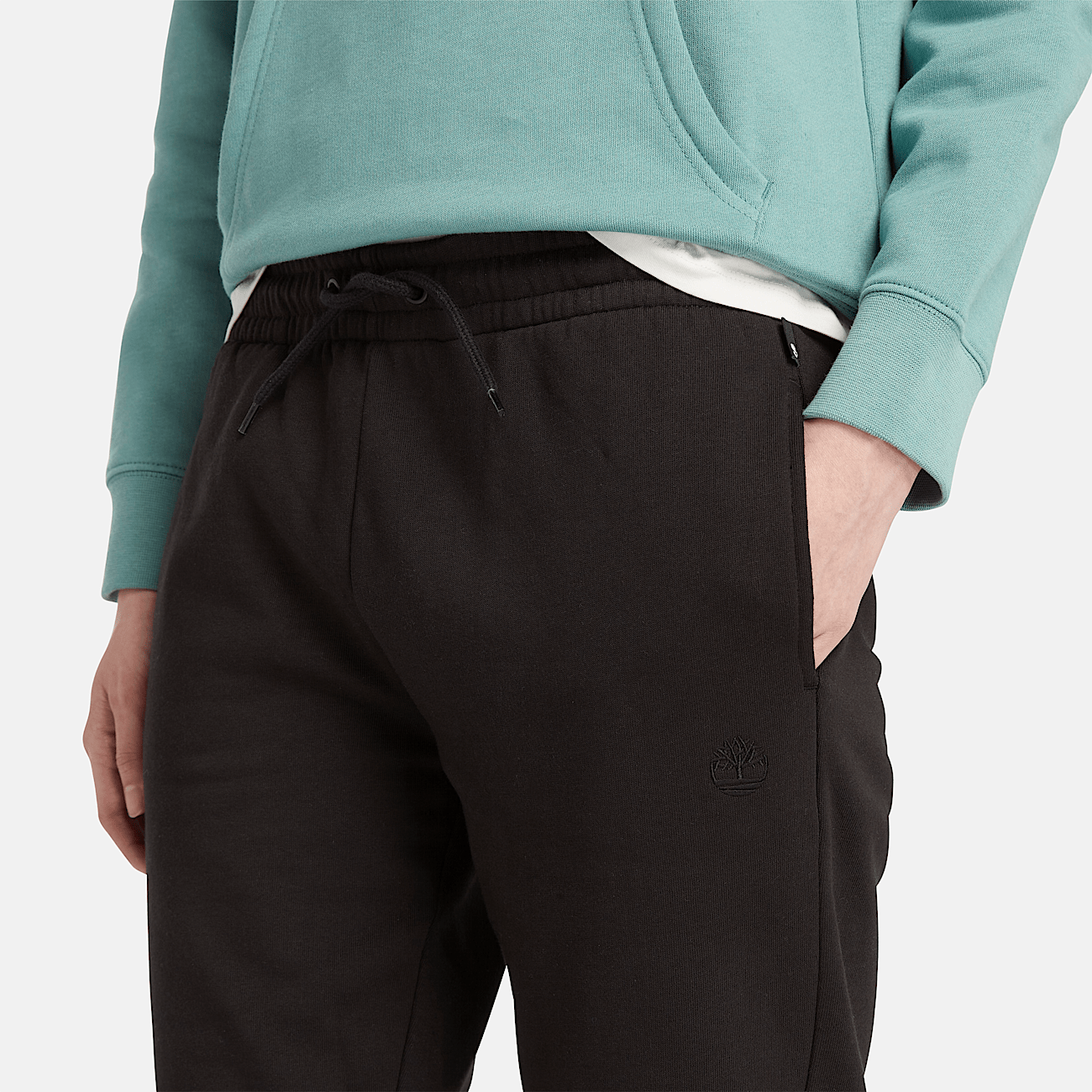 Exeter River Brushback Joggers for Women in Black