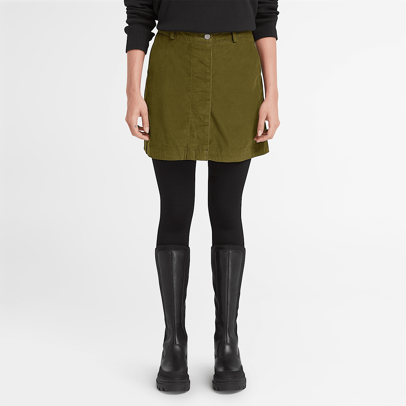 Black corduroy skirt 60 best sale
