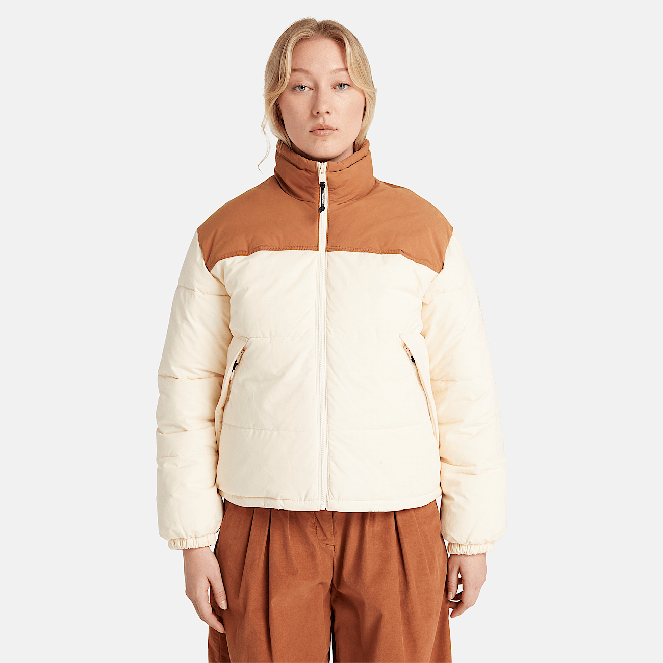 Doudoune Mountain Welsh pour femme en beige