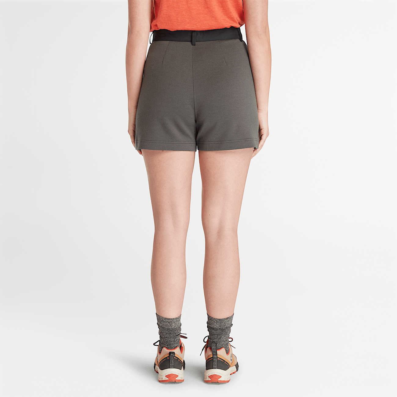 Timberland x Icebreaker Merino Terry Chino Shorts for Women in Dark Grey
