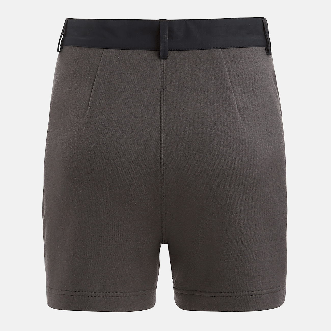 Womens dark grey shorts top