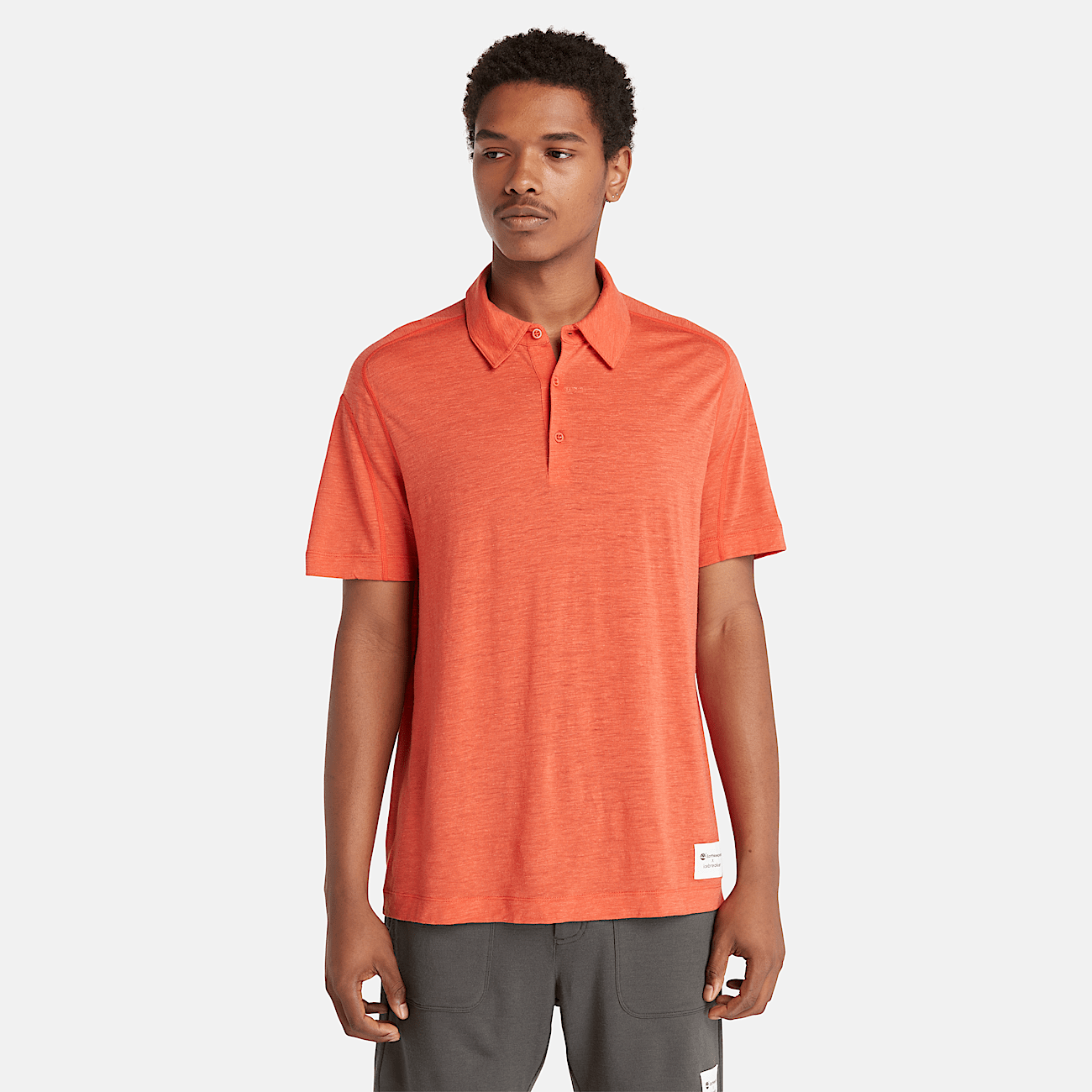 Polo in lino uomo online