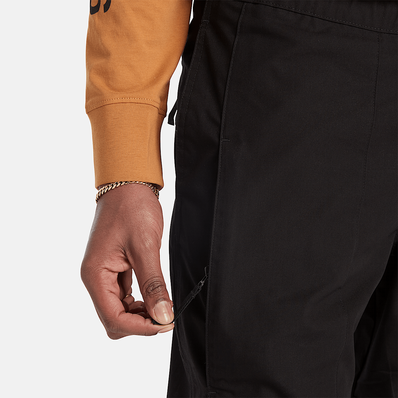 Water Repellent Jogger for Men in Black