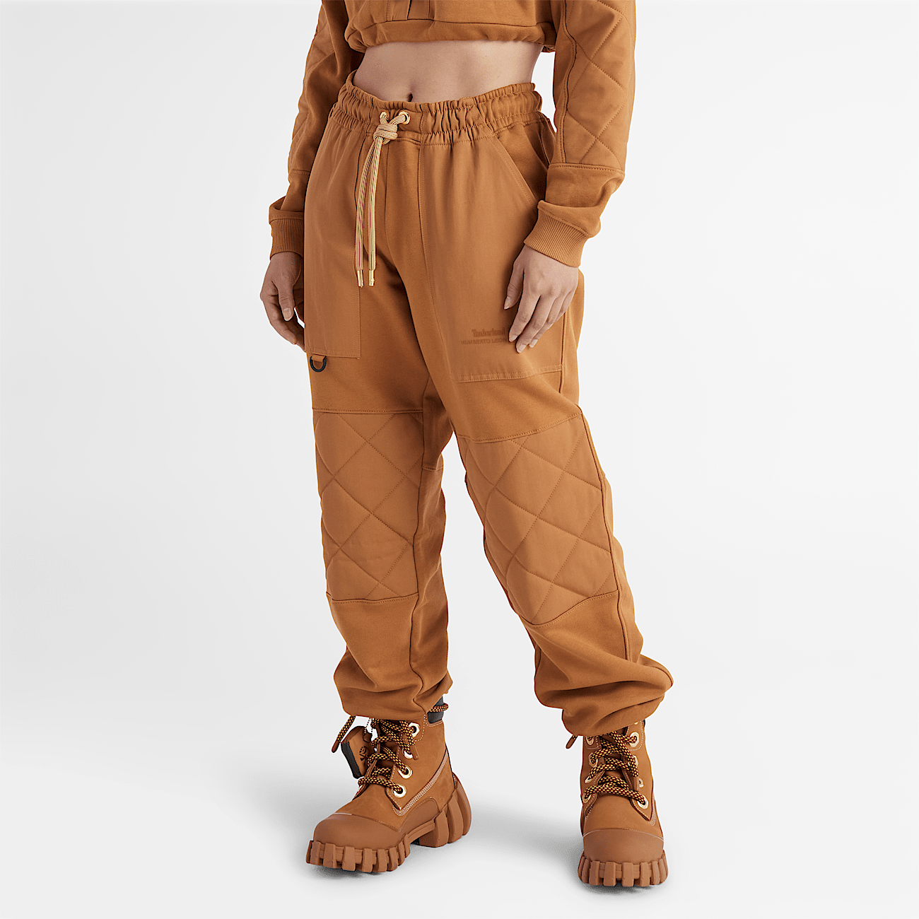 Pantaloni Timberland x Humberto Leon in giallo scuro