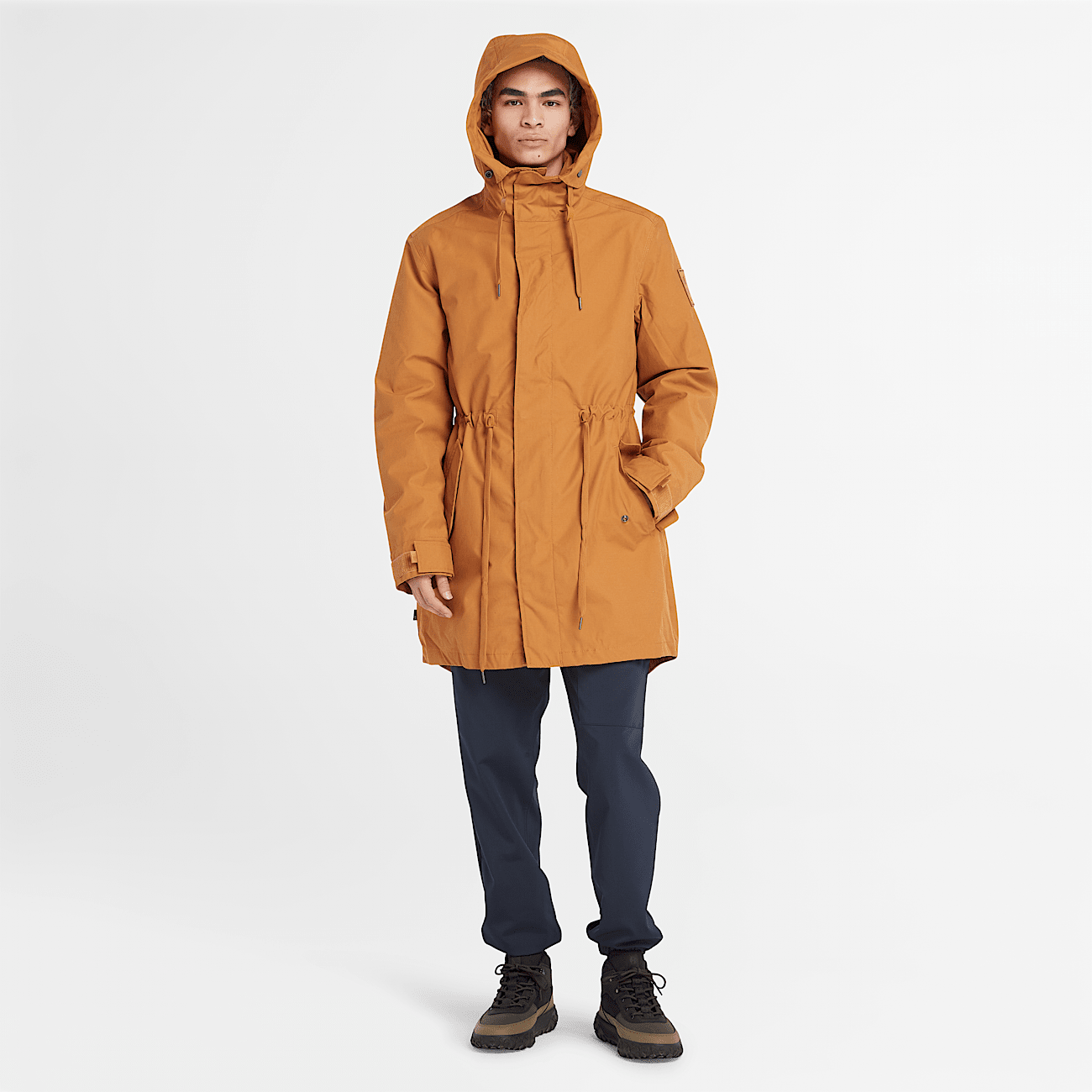 Fishtail parka jacket mens top