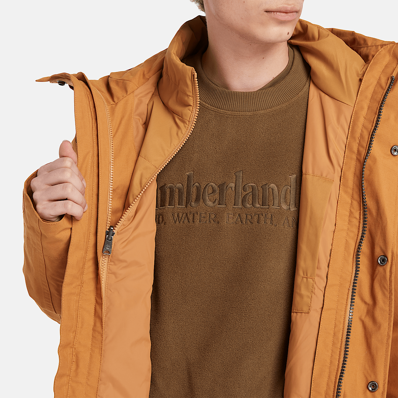 Timberland 3 in 1 fishtail parka sale