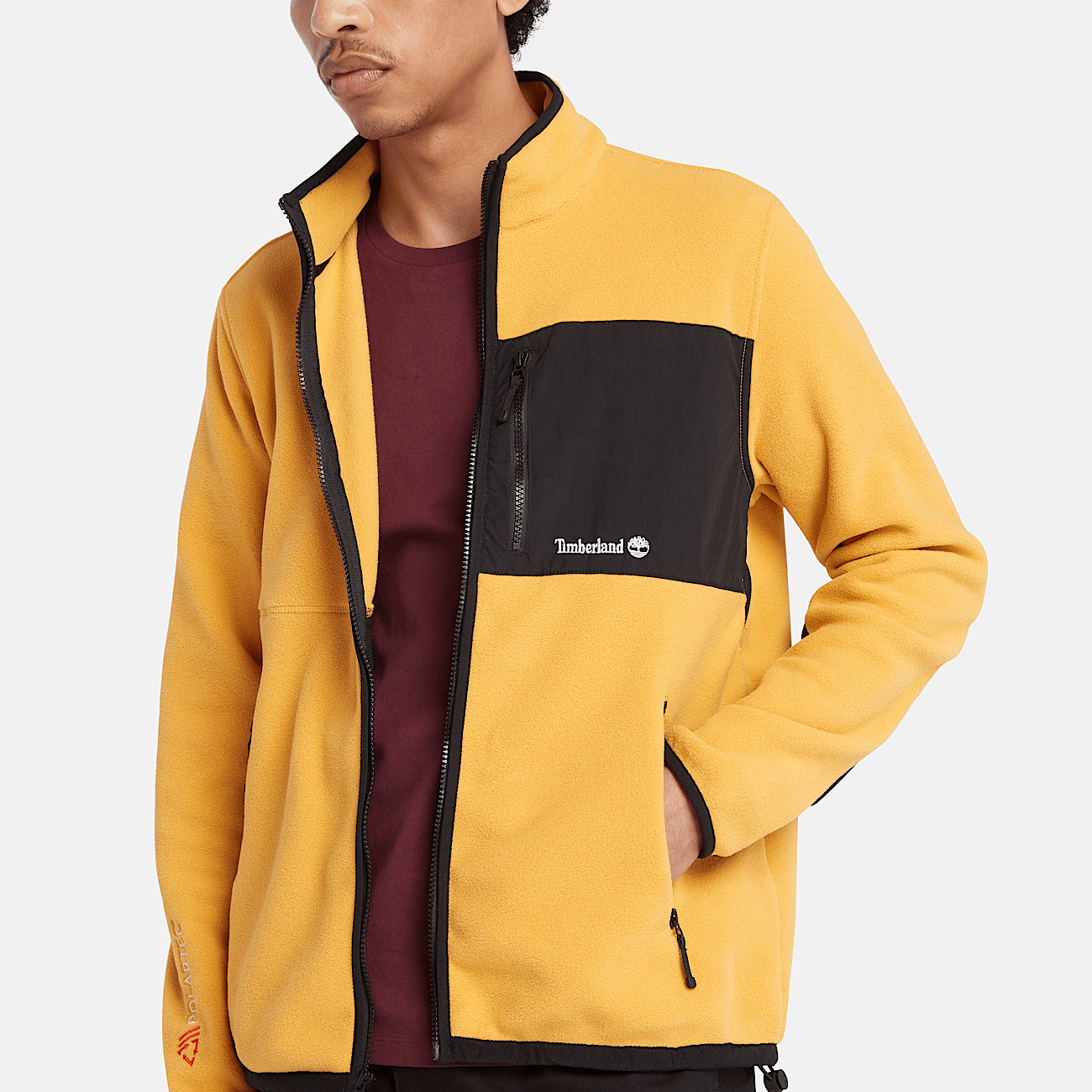 Forro polar Outdoor Archive Polartec serie 200 para hombre en amarillo